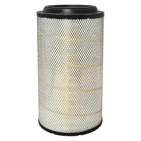 Cylindrical automotive air filter element, radial design, 11-11/16 inch outside diameter, 22-3/16 inch height