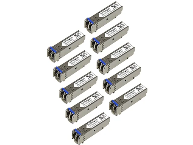 STARTECH STARTECH GLCLHSM10PST SFP transceiver 10 pack 10 km 1310 nm 1.25 Gbps — product photo