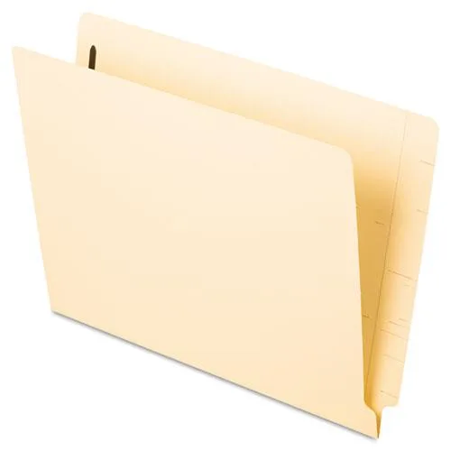 Esselte Esselte Pendaflex Laminated End Tab Folder 1 Fastener 11 pt Manila Letter 50 — product photo