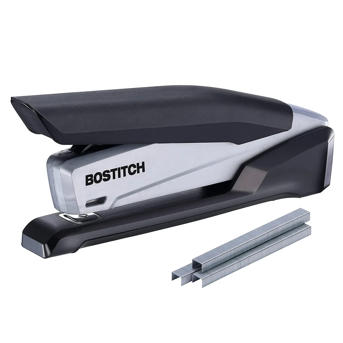  Bostitch ACI11001 Desktop Stapler, Black, 25-Sheet, 70% Recycled — product photo