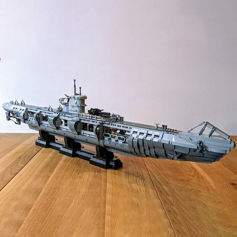 ZITIANYOUBUILD ZITIANYOUBUILD C9609 Type VII U-boat 1:55 Scale 4565 Parts — product photo