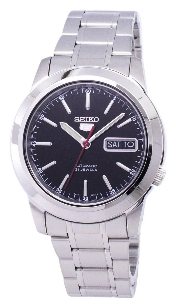Seiko Seiko 5 Automatic SNKE53K1 38.00 mm Black Dial Stainless Steel Watch — product photo