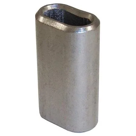 Loos &amp; Co., Inc. Loos &amp; Co., Inc. SL11-10 Wire Rope Oval Sleeve 5/16 in Stainless Steel — product photo