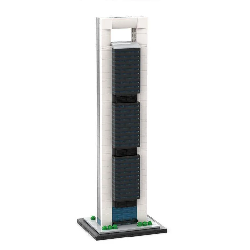 ZITIANYOUBUILD ZITIANYOUBUILD MOC-184706 1/800 Scale Madrid Bank Building Blocks 1027PCS — product photo