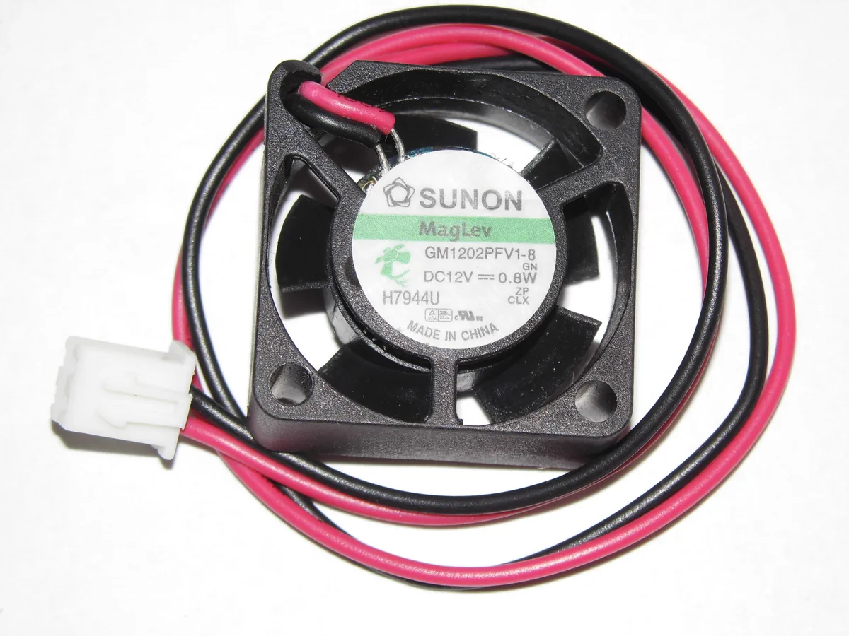 OEM Industries OEM Industries GM1202PFV1-8 2510 12V 0.8W 25mm 2-pin CPU cooler — product photo
