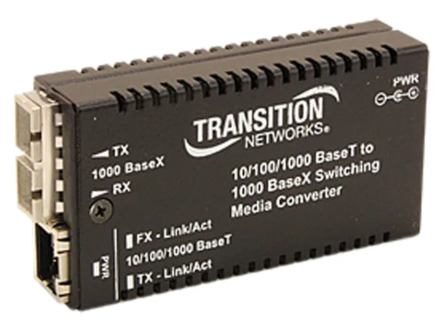 Transition Networks Transition Networks M/GE-T-LX-01-NA SFP transceiver 10/100/1000Base-T 1000Base-LX 6.21 Mile — product photo