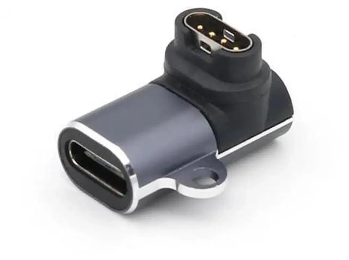 SMUGDESK SMUGDESK 3D Elbow Charging Adapter for Garmin Fenix 7X/6/6S/6X Venu 2/2S — product photo