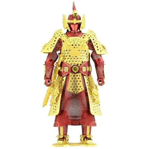 Fascinations Inc. Fascinations Inc. 141 Metal Earth Chinese Ming Armor 3D Metal Model Kit toy — product photo