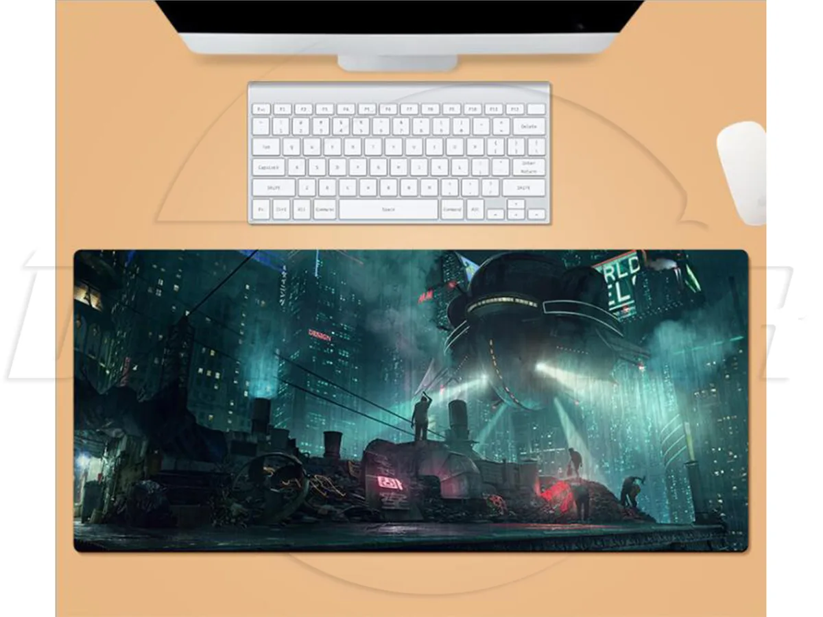 sakose sakose Cyberpunk 2077 mouse pad 31.80 x 11.80 inch — product photo