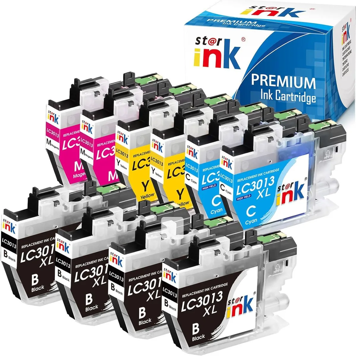 NuoTo NuoTo LC3013 XL 10-pack ink cartridges 4BK 2C 2M 2Y — product photo