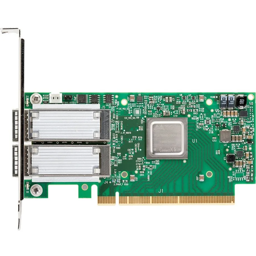 NVIDIA NVIDIA MCX515A-CCAT ConnectX-5 EN 100GbE 1-Port QSFP28 PCIe 3.0 x16 network card — product photo