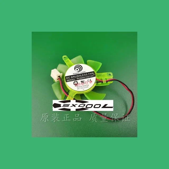 SXDOOL SXDOOL POWER LOGIC PLD05010S12H 12V 0.2A 45MM 39MM graphics card fan accessory — product photo
