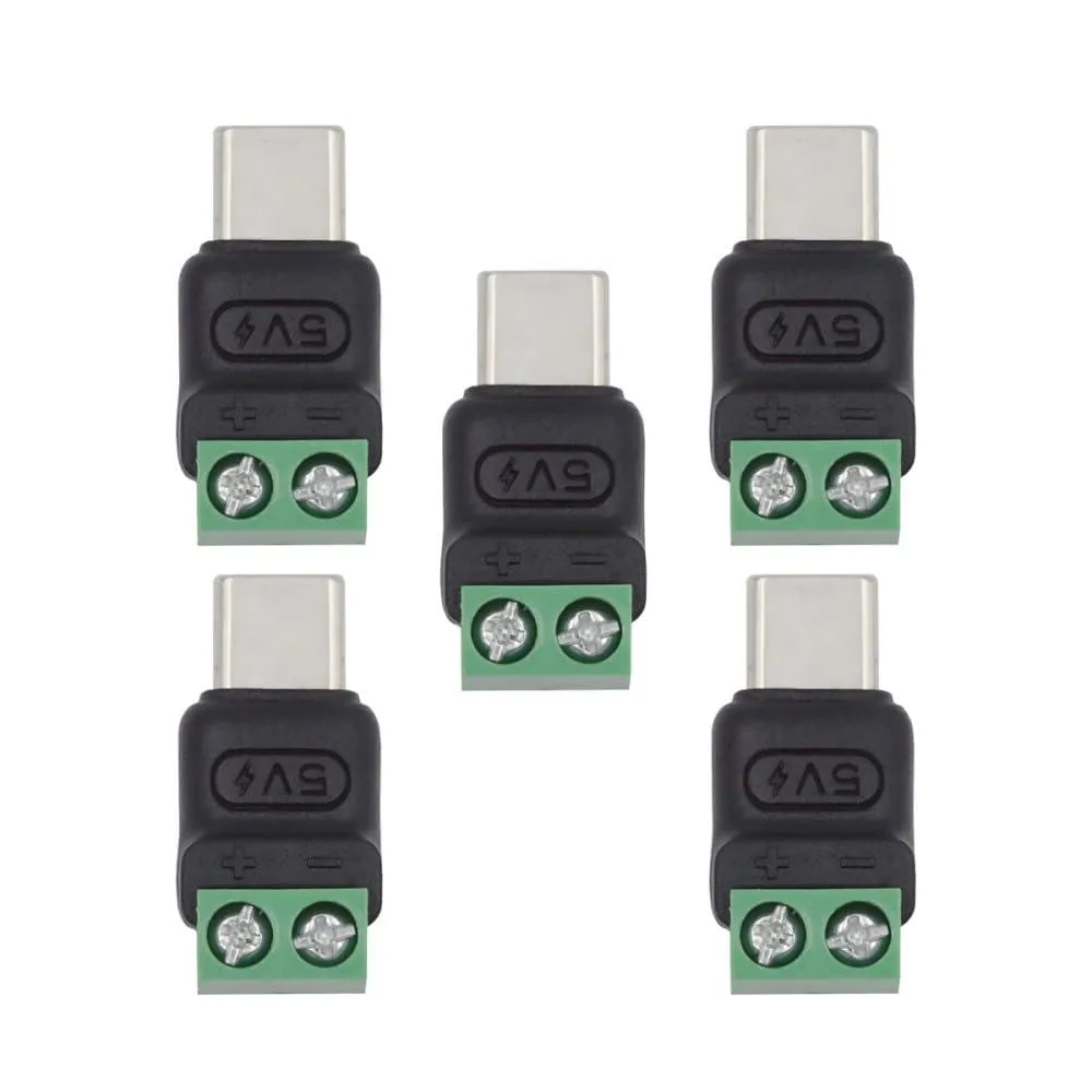 Vszerda Vszerda CN-044-TC001-XY 2Pin Terminal to Type-C Male 5pcs internal power cable — product photo