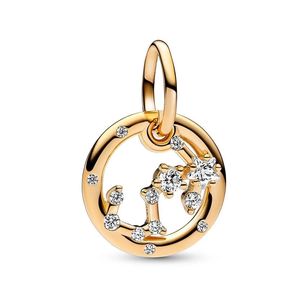 PANDORA PANDORA Scorpio Zodiac Dangle Charm 14k gold-plated — product photo