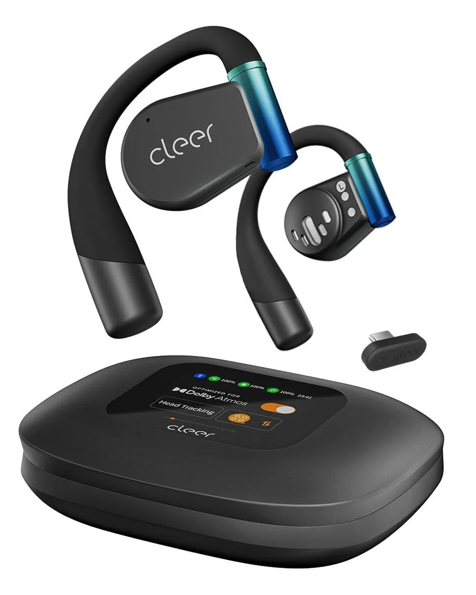 Cleer Cleer ARC 3 Gaming Earbuds Black 16.2mm Bluetooth 5.4 50hr — product photo