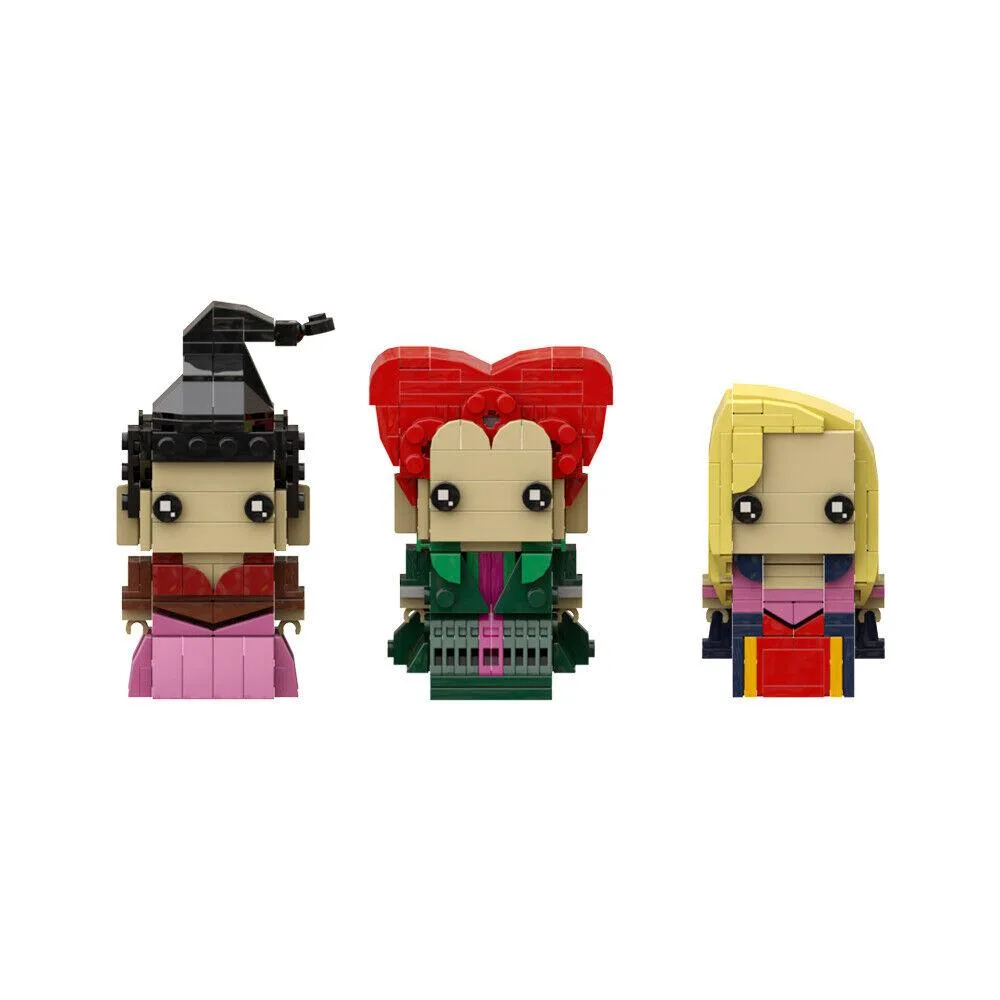 ZITIANYOUBUILD ZITIANYOUBUILD 3-in-1 Halloween Film Girls 413 Pieces Building Set MOC — product photo