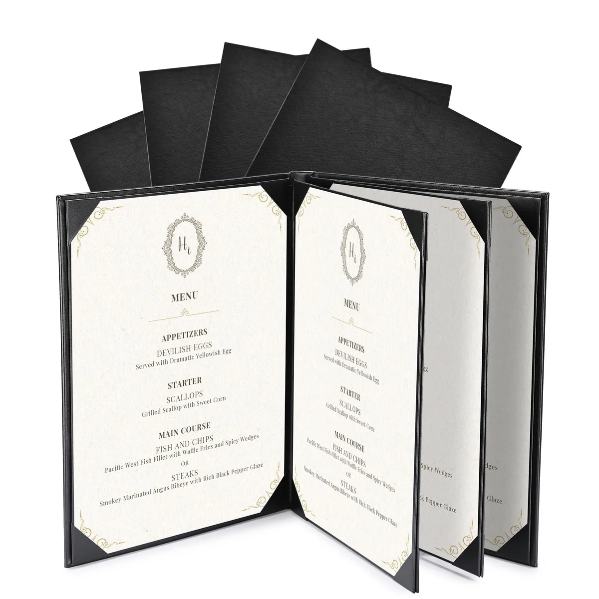 Yescom USA, Inc. Yescom USA, Inc. 26MNC032-811B4-06-5 Menu Cover Accessory 8.5x11" 6 View 5 Pack — product photo