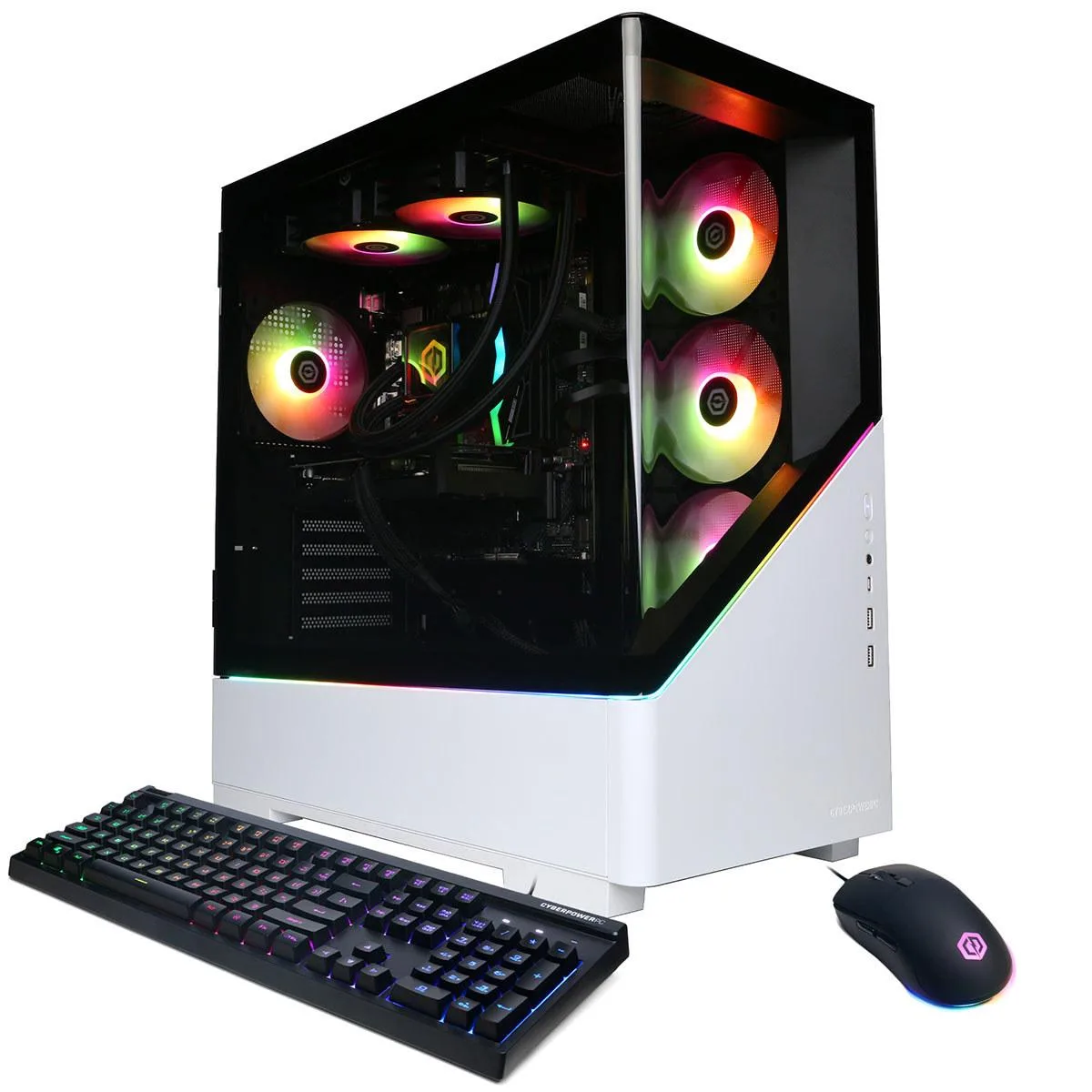 CyberpowerPC CyberpowerPC Gamer Supreme Intel Core Ultra 7 265F 16GB 2TB RTX 5060 White — product photo