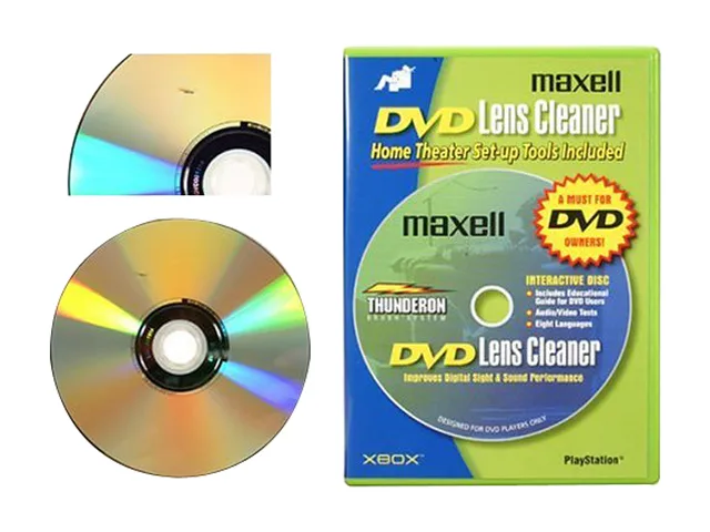 maxell maxell 190059 DVD Lens Cleaner — product photo