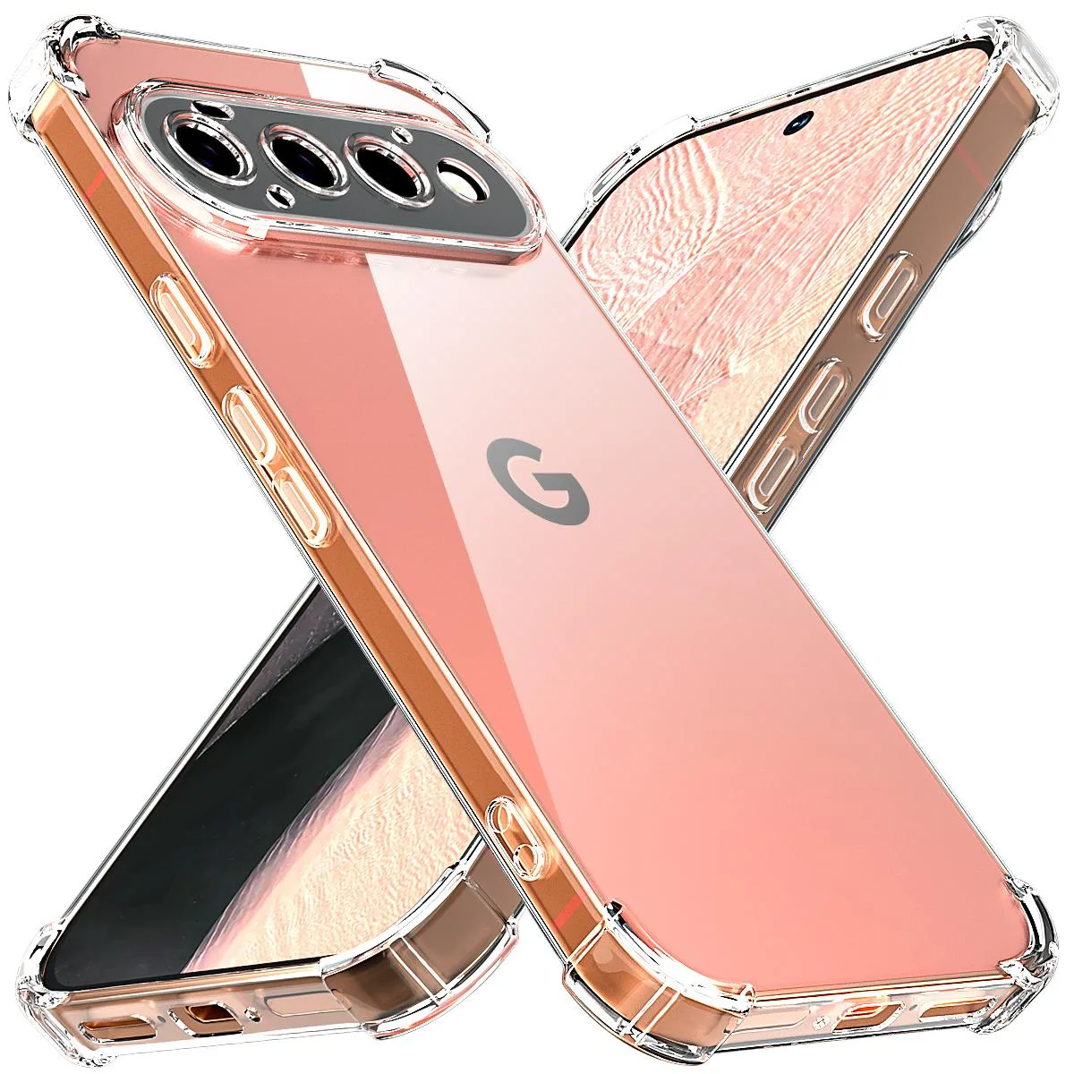 SZYG SZYG Clear TPU Shockproof Case for Google Pixel 11 Pro 6.3 Inch 2026 — product photo