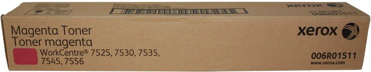 XEROX Xerox 6R01511 Magenta Toner Cartridge 15000 Pages — product photo