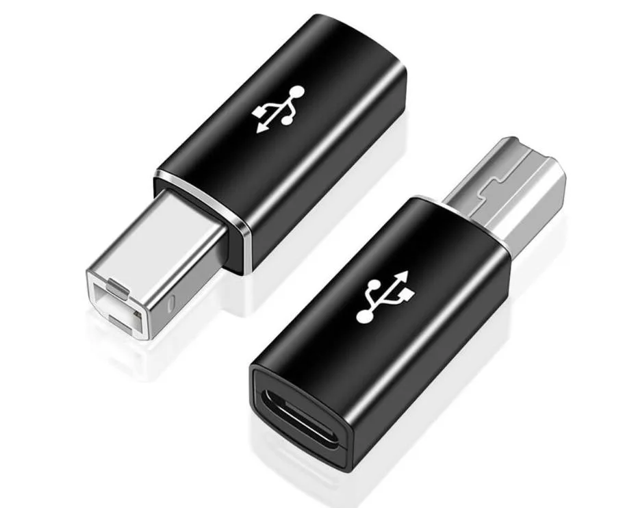 Arzhcyt Arzhcyt USB-C Female to USB-B Male Adapter 2 Pack — product photo