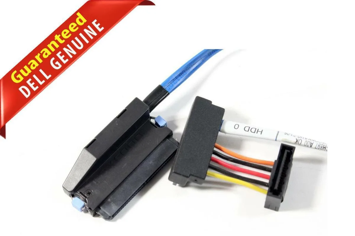 Internal SAS cable assembly with connectors on both ends