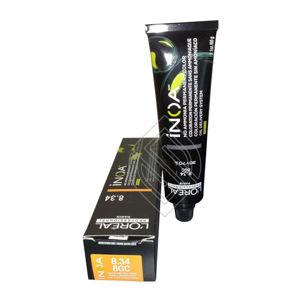 L'Oreal L'Oreal Inoa 8.34/8GC Light Blonde Gold Copper Hair Care — product photo