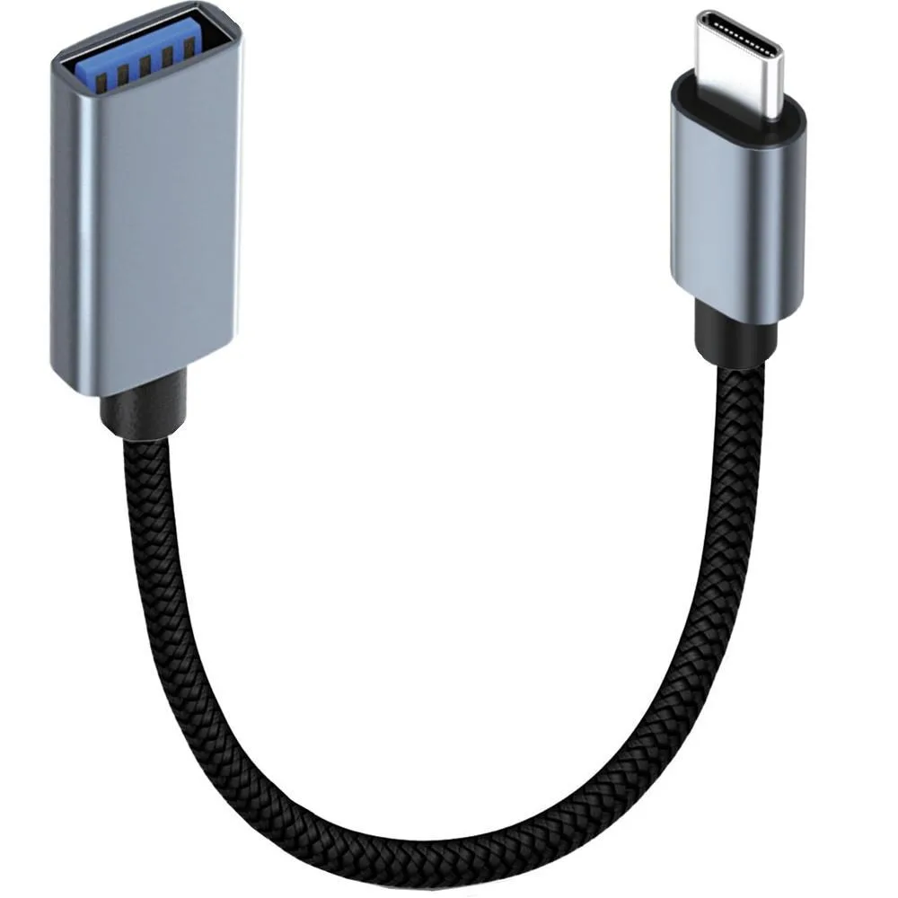 TeKit TeKit USB C to USB 3.1 Adapter Braided 1ft — product photo