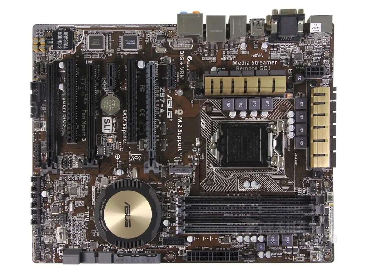 ASUS ASUS Z97-A Intel Z97 LGA 1150 DDR3 32GB ATX motherboard — product photo