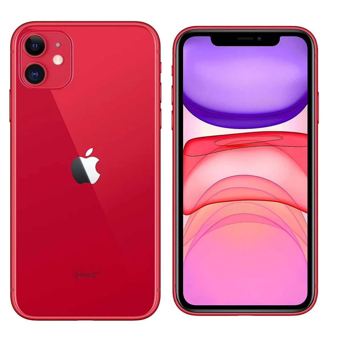 Apple Apple iPhone 11 64 GB Red cell phones - unlocked — product photo