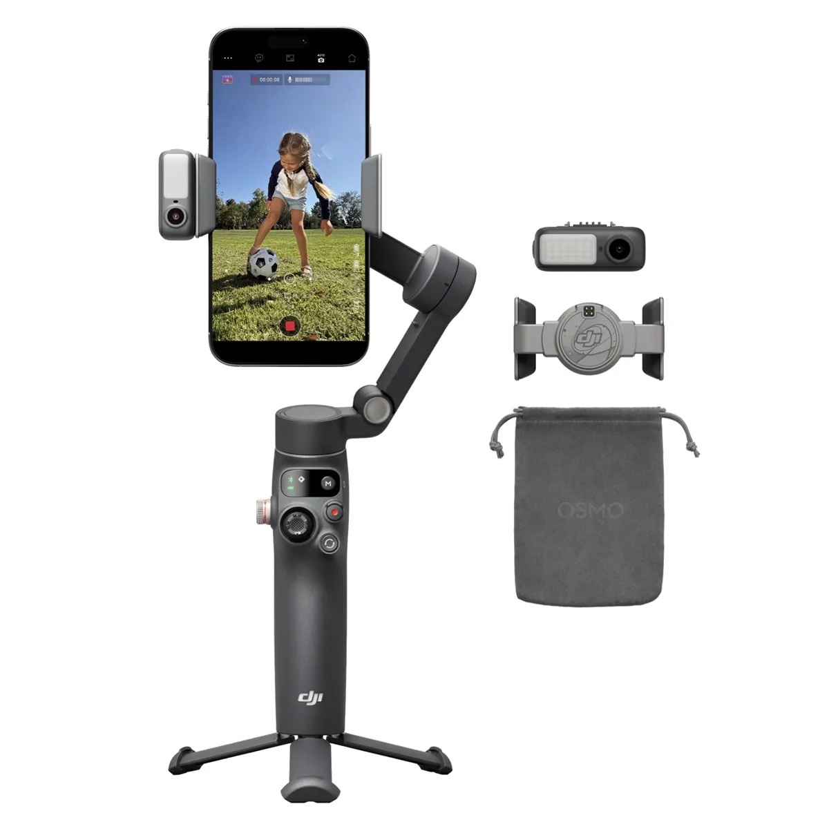 DJI DJI Osmo Mobile 8 gimbal with 360° spin and 10 h battery — product photo