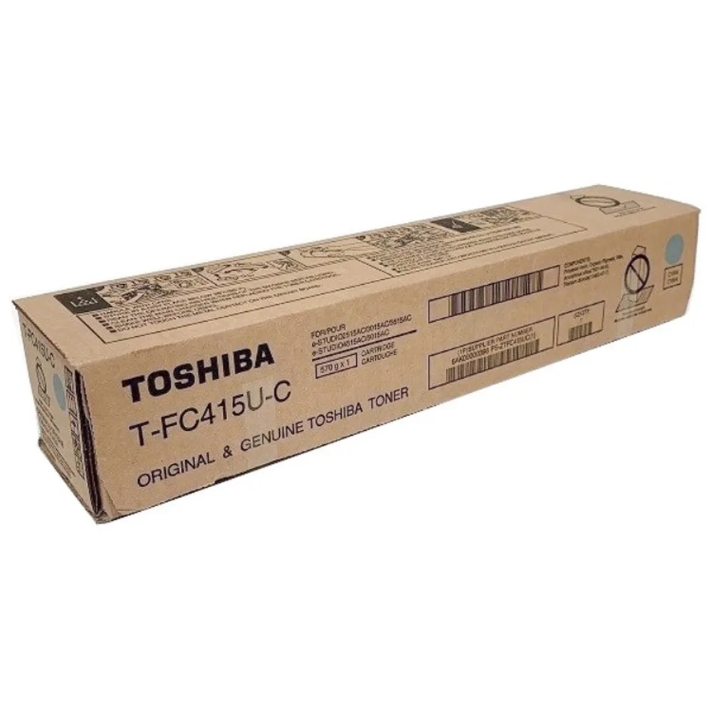 Toshiba Toshiba TFC415UC Cyan Toner Cartridge 33600 Pages — product photo