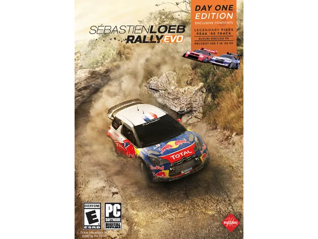 SQUARE ENIX USA SQUARE ENIX USA 72065 Sebastian Loeb Rally Evo Day 1 Edition downloadable game — product photo