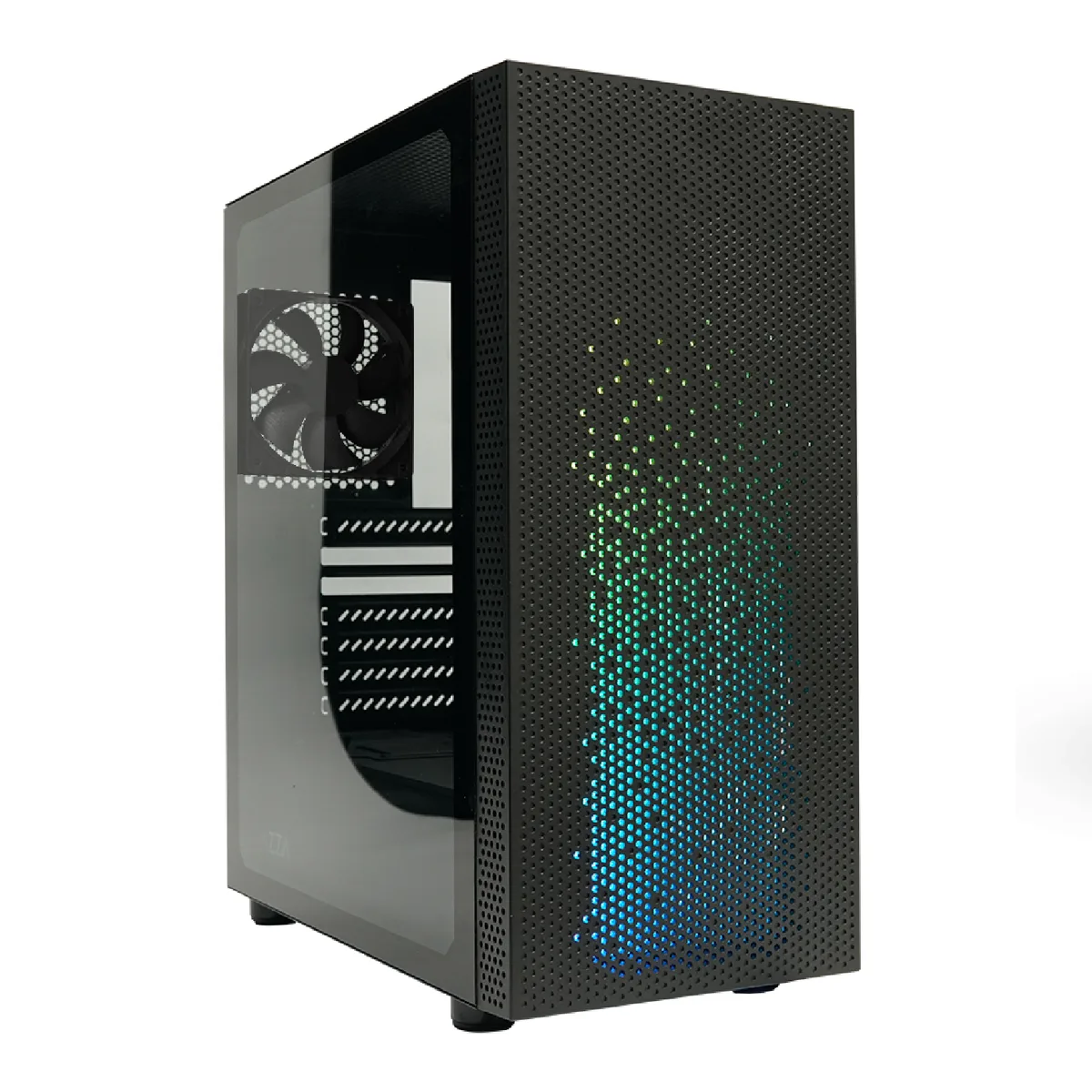AZZA AZZA Celesta 340F ATX Mid Tower PC Case Black — product photo