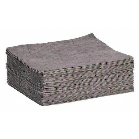 Spilltech Spilltech GPB50H Sorbent Pad 14 gal 15x19 in Gray 50 pk — product photo