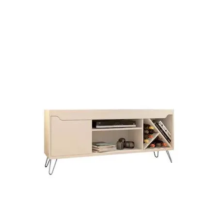 Manhattan Comfort Manhattan Comfort 216 Baxter 53.54" TV Stand with Wine Rack Transparent — product photo
