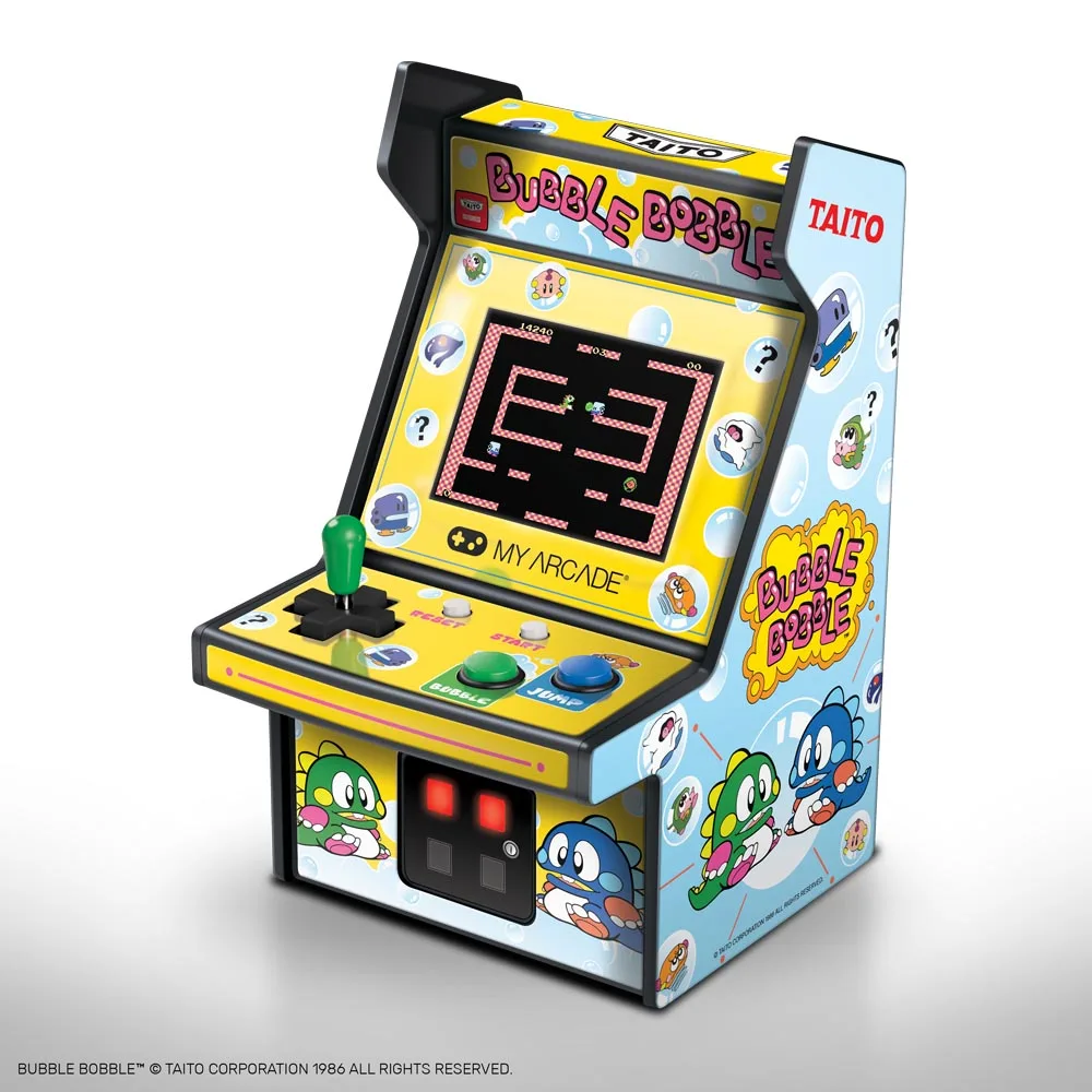 My Arcade My Arcade DGUNL-3241 Bubble Bobble Micro Player 2.75" retro gaming — product photo