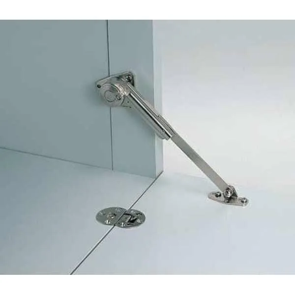 Sugatsune HG-BH60 304 stainless steel weld-on butt hinge satin finish two leaves rounded corners