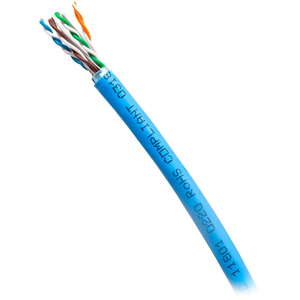 Cables To Go Cables To Go C2G56050 Cat6a Shielded F/UTP Ethernet Bulk Cable 1000' Blue — product photo