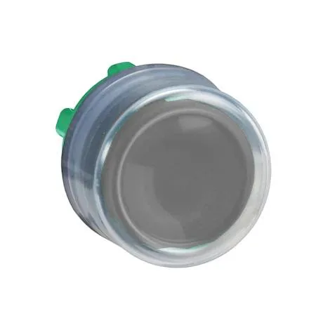 Black plastic 22 mm flush momentary push button operator with plastic bezel