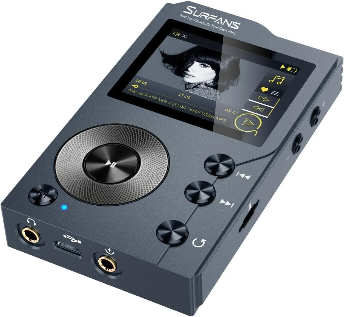BFKK BFKK F20 HiFi MP3 player Bluetooth5.2 64GB card 2.0" screen — product photo