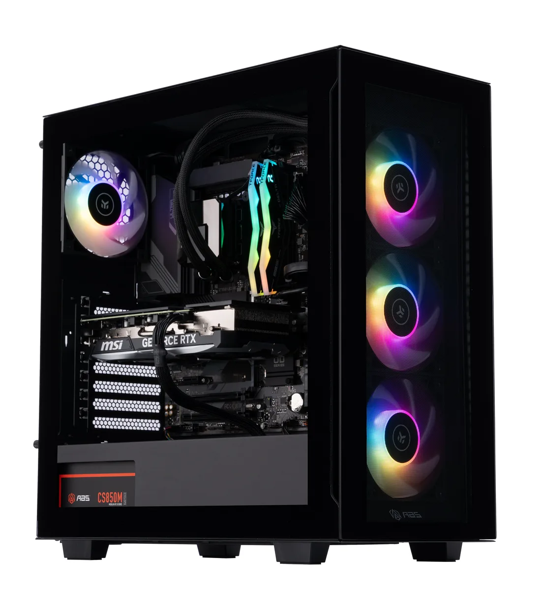 ABS ABS TA14900KF4070TIS gaming PC i9-14900KF RTX 4070 Ti Super 32GB DDR5 1TB NVMe — product photo