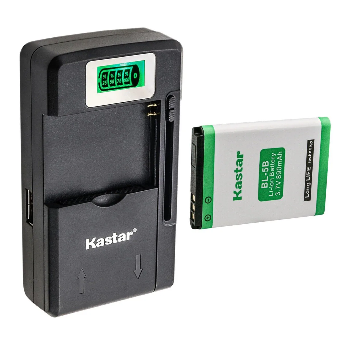 Kastar Kastar BL-5B Battery and Smart LCD Charger Kit — product photo
