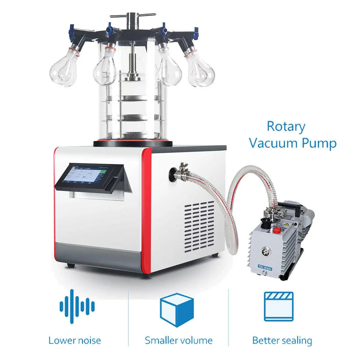 HNZXIB HNZXIB 2XZ-2 Rotary Vane Vacuum Pump 110V 2 L/s — product photo