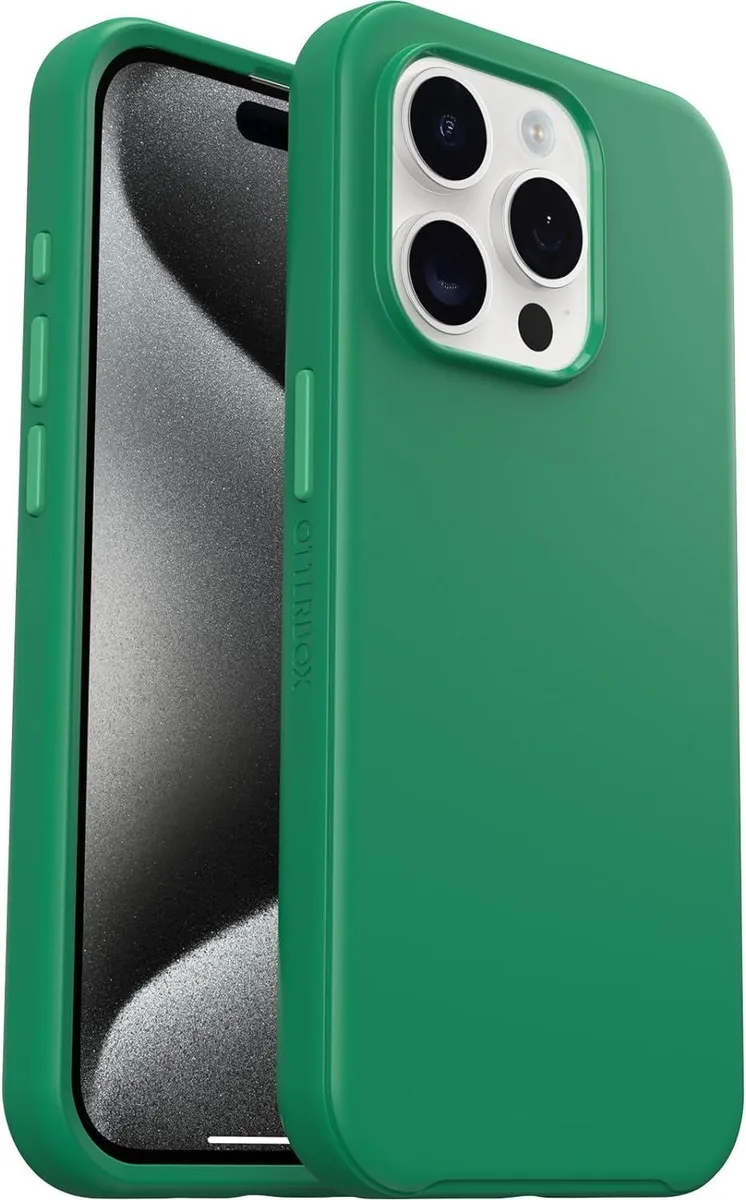 OtterBox OtterBox Symmetry Series Case for iPhone 15 Pro Green Juice — product photo