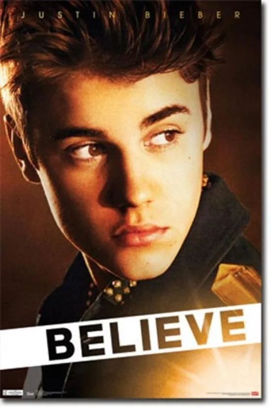 Justin Bieber Believe poster print 24 x 36 inches on heavy paper