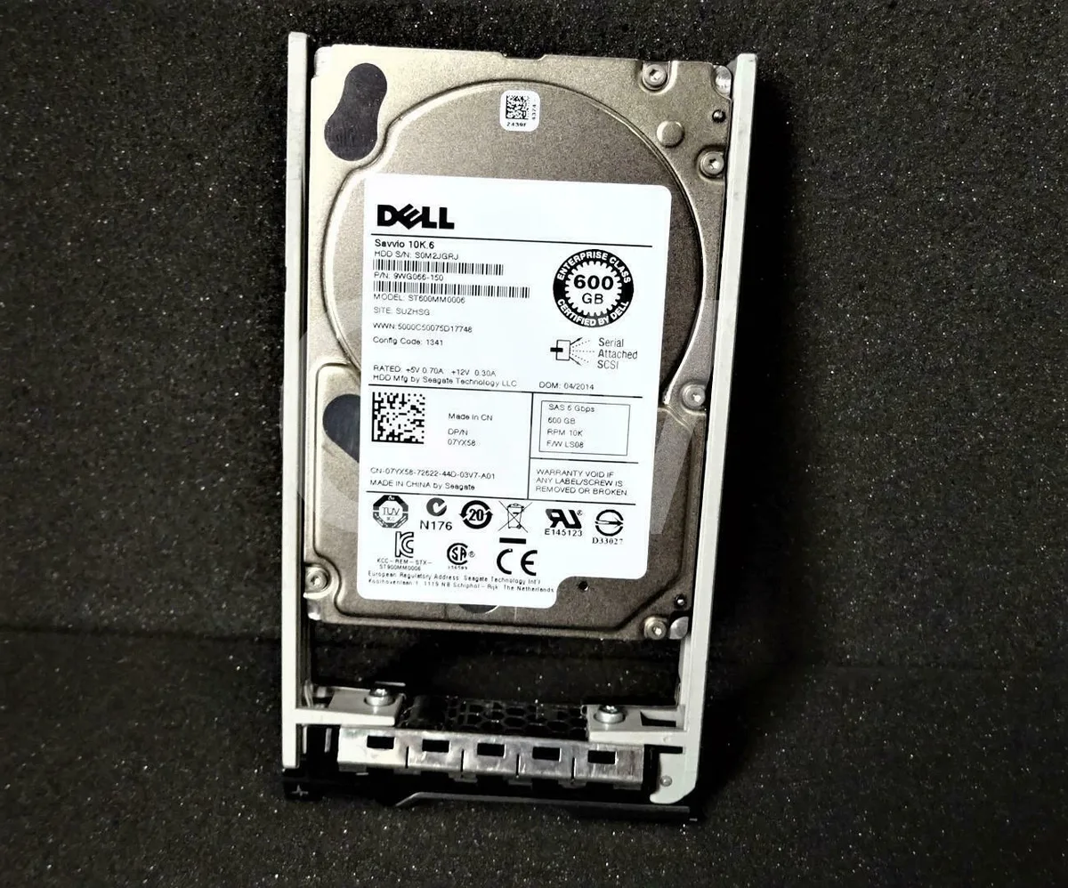 DELL DELL ST600MM0006 600GB 10000RPM SAS 2.5in internal hard drive — product photo
