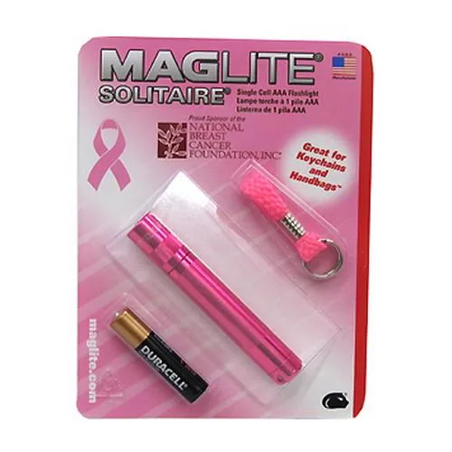 Mag Instrument Mag Instrument K3AMW6 AAA Solitaire Flashlight Pink — product photo
