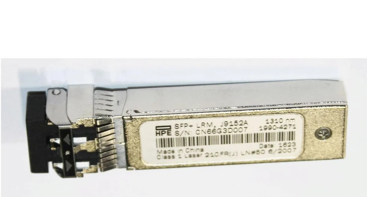 HPE HPE ProCurve J9152A 10GBase-LRM SFP+ Transceiver — product photo